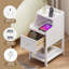 30cm W Manufactured Wood Bedside Table