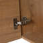 Meuble-lavabo de 18 po avec lavabo en résine et porte à fermeture en douceur - Beauté contemporaine Vaste option de rangement en contreplaqué