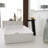 Single-handle Bathroom Faucet with Drain Assembly-87196430