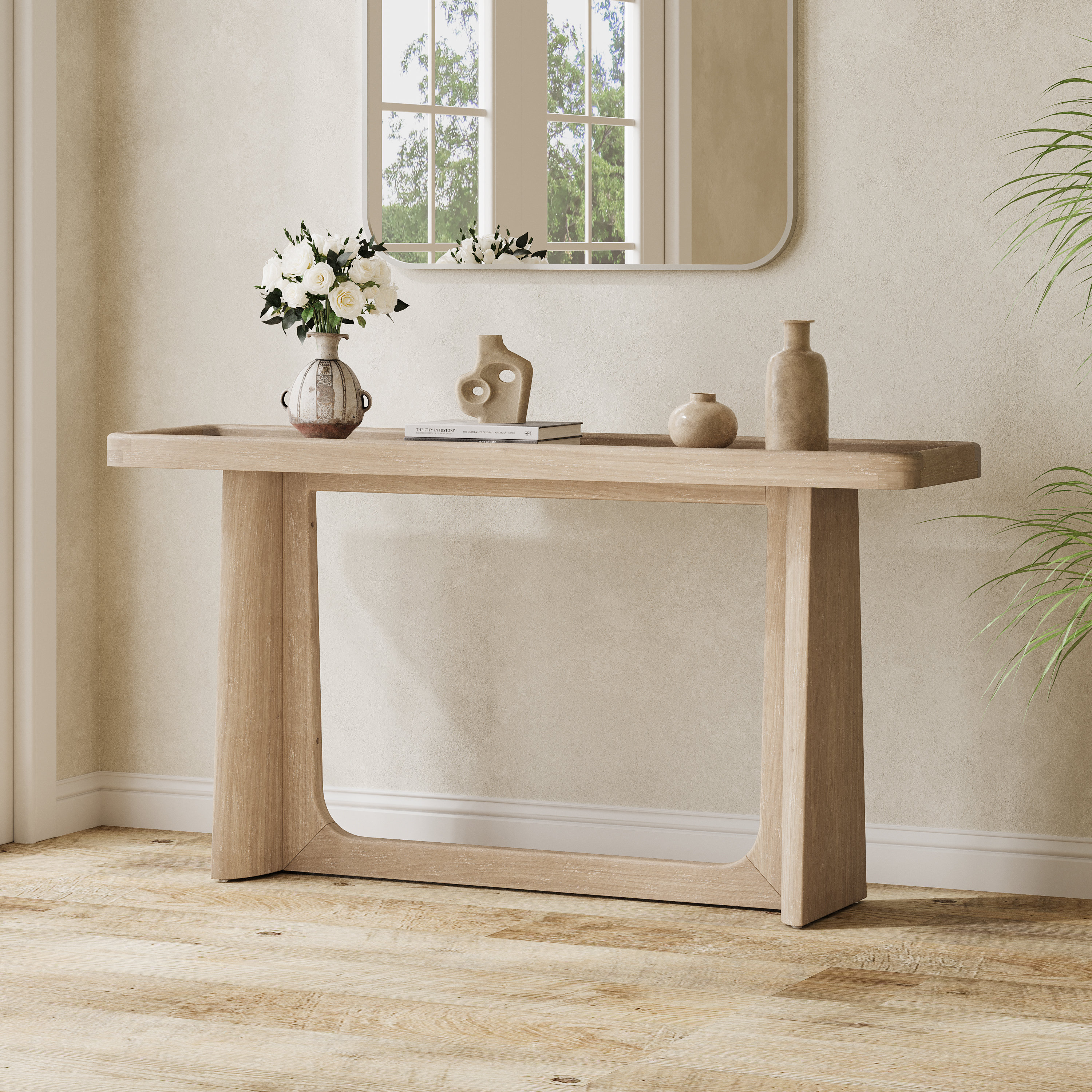 Latitude Run® Bridgely Console Table with Tray-Top Design | Wayfair
