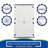 Decksplore 490 Gallons Double-Door Vertical Resin Storage Cabinet with Floor-101674919