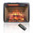23 Inch Infrared Quartz Heater Fireplace Insert -Woodlog Version With Brick