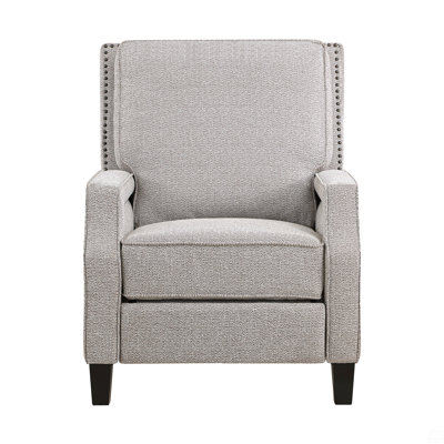 Reclining Chair Chenille Fabric Self-Reclining Motion Chair 1Pc Cushion Seat