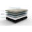 Medium Gel Memory Foam Tight Top Mattress-790980177-790980176