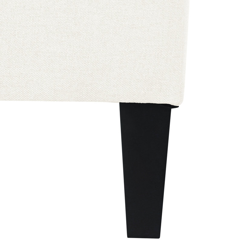 Avec base en bois de bouleau et coussin en mousse souple, pieds de siège à la mode 23,31 po x 27,42 po x 18,21 po
