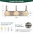 Modern Glass Crystal Vanity Light - Vintage Bathroom Lighting Fixtures Over Mirror, Vanity Lights G9 Bulb (35.43 Inch)-1920979744-1920259503