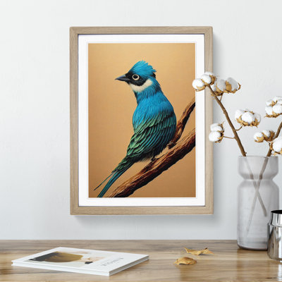 Alert Bird - Single Picture Frame Print