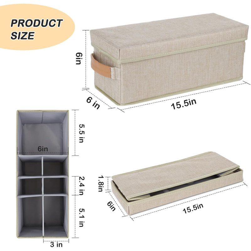 Tampon Holder For Bathroom, Bathroom Storage Containers With Lid, Adjustable Divider Feminine Product Organizer