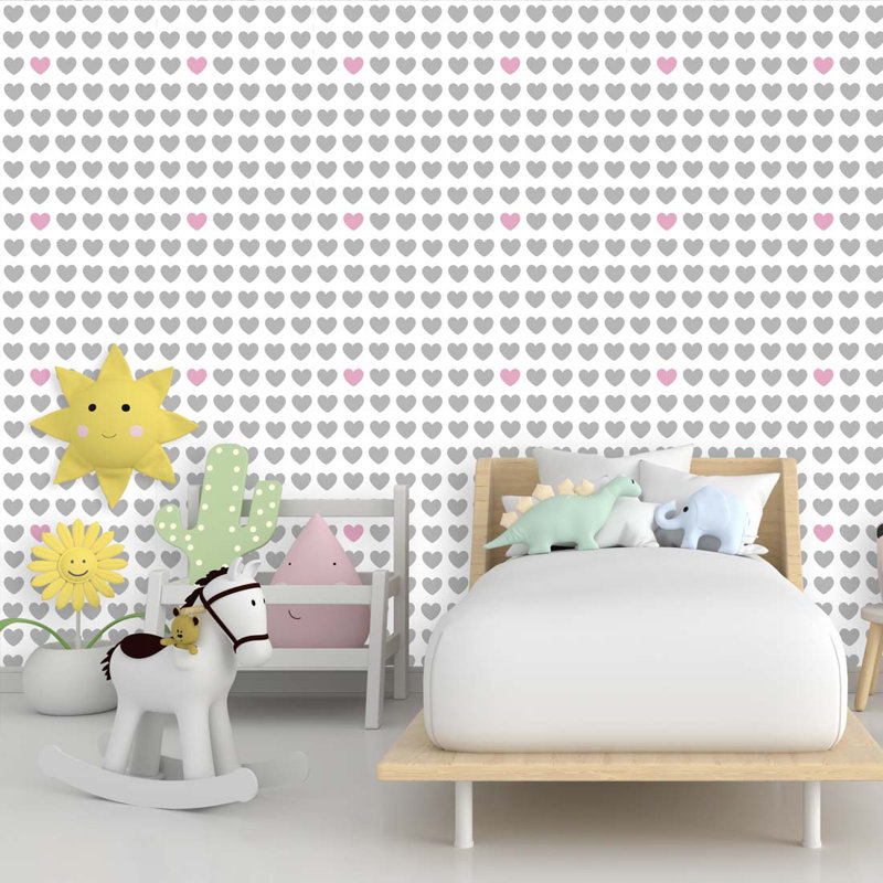 Stars 10.5'' L X 24" W Peel And Stick Wallpaper Roll