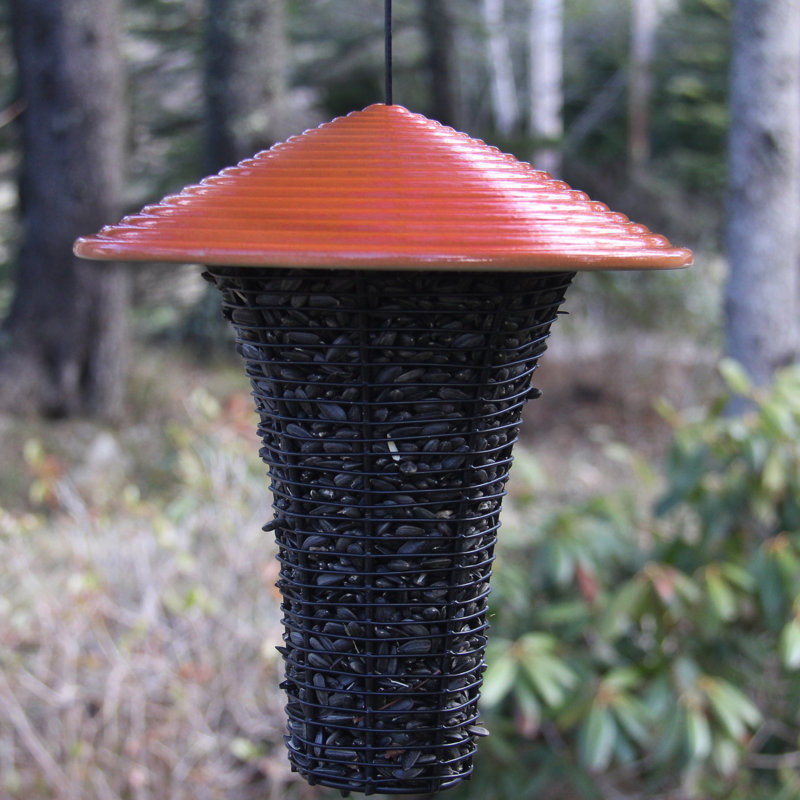Metal Hanging, Sunset Red