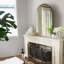 Kentfield Aluminum Arch Mirror