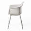 Chaise en polypropylène blanc Lotus