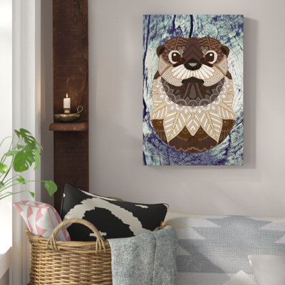 Impression sur toile à panneaux ornés