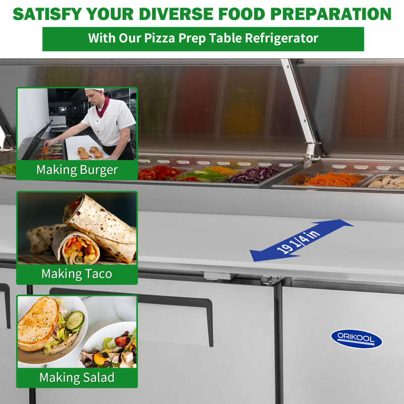 Daheat 20.3 Cubic Feet Prep Refrigerator