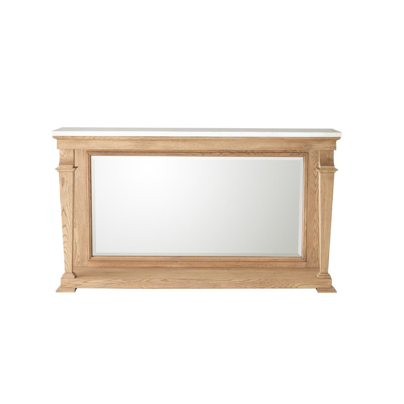60'' W Console Table, Brown