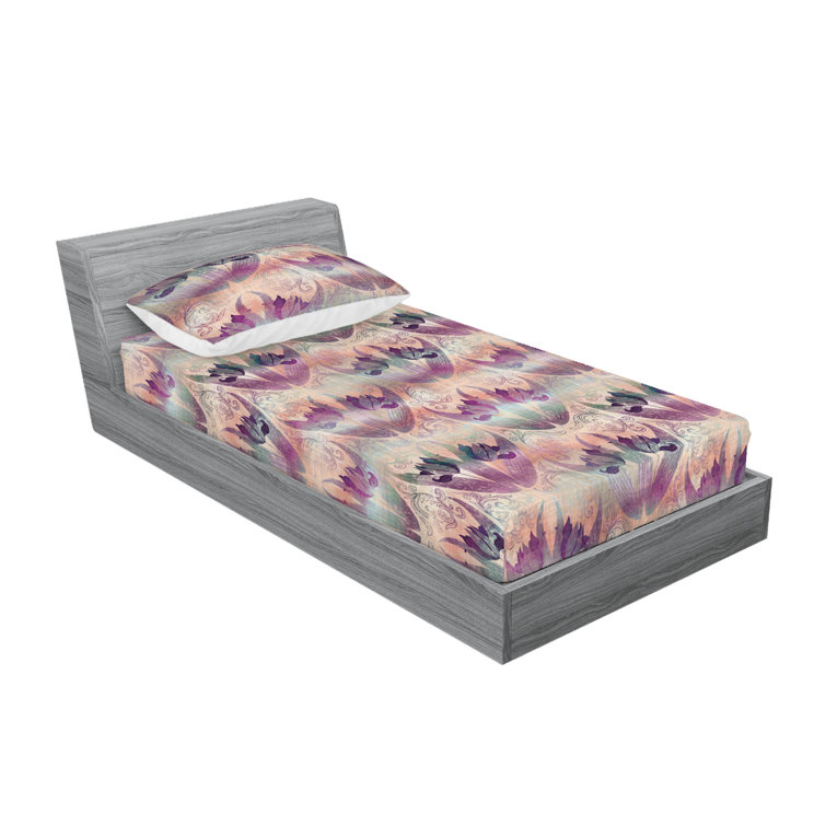 Drap-housse et taies décoratives 3 pièces Ambesonne