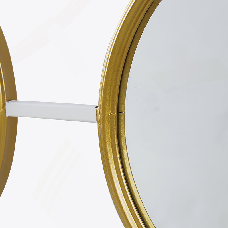 Miroir rond en fer