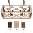 Gatlin 8 - Light 27'5'' W Modern Farmhouse Statement Rectangle Dining Room Chandelier