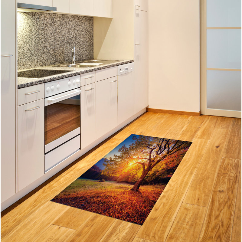 Brown High Density Long Fiber Poly Threads Decorative Area Rug Carpet, Rectangle 2'7" x 5'