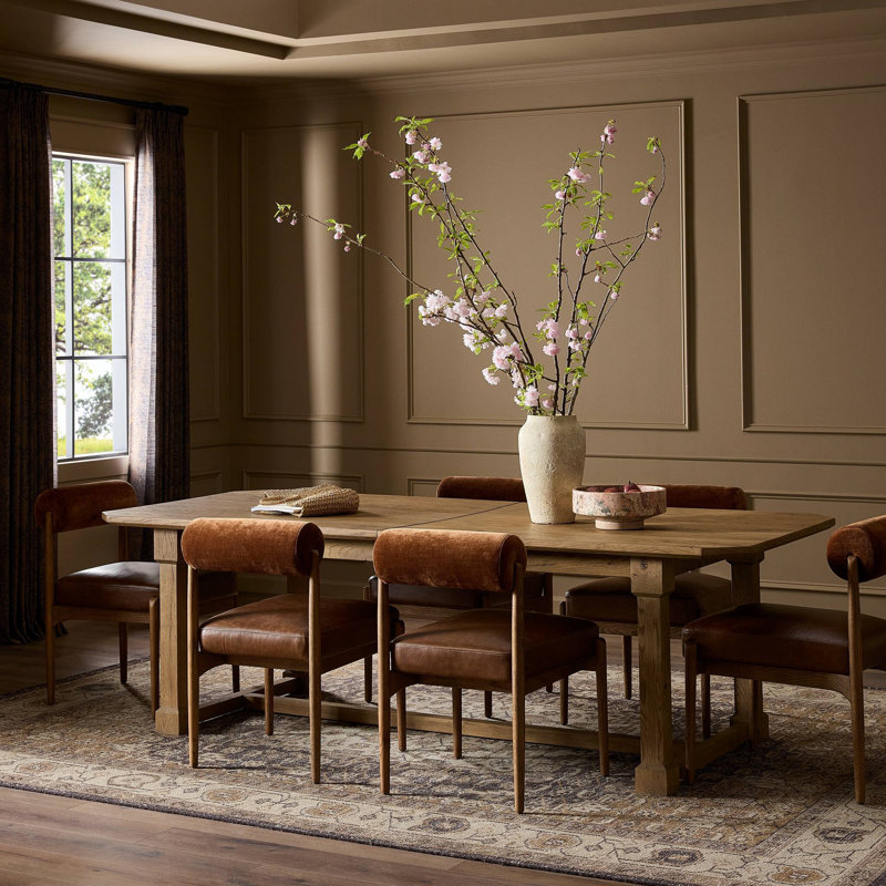Ariba Cicero Extension Dining Table-Drifted Oak