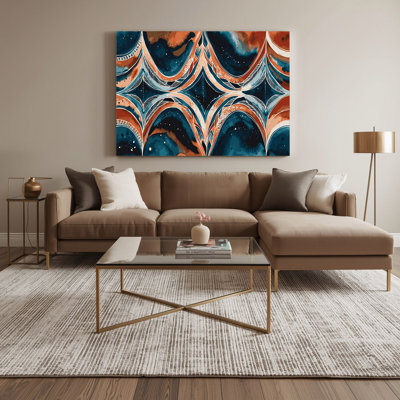 «Hawaiian Kahiko», art mural sur toile grise