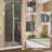 34" W x 72" H Frameless Bi-Fold Glass Shower Door with Tempered Glass and Reversible Installation in Chrome-106893269-124845626
