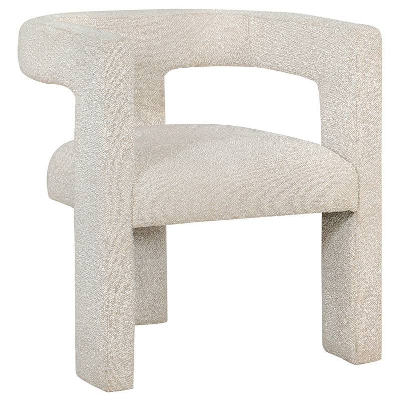 Chaise d'appoint rembourrée Verda