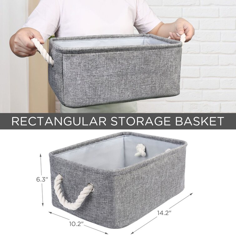 Foldable Laundry Basket, Large Capacity Rectangular Storage Bin
