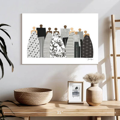 Family In White