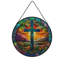 Panneau de verre croisé Cross Sunset-129206060