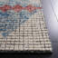 Tapis abstrait ivoire / bleu Abstract 479-580513116