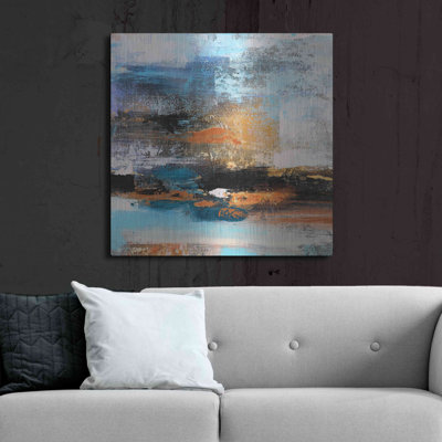 Orren Ellis «Warm Sunset» par Christov Art, art mural en métal