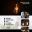 8W ST64 Dimmable Vintage Edison Light Bulb Amber