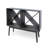 Bascio 8 Bottle Floor Wine Bottle Rack Gray