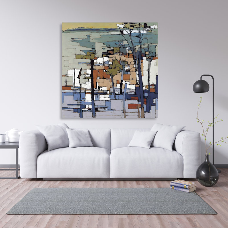 Day At The Park, 54" H x 54" W