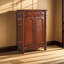Armoire de rangement pour chaussures en bois massif 16 paires