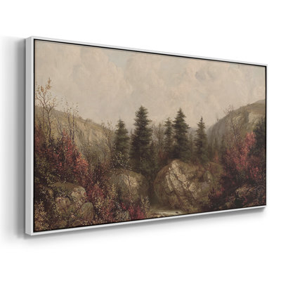 Série paysage - CDLIX - Toile tendue avec châssis encadré - Prêt à être accroché