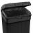 Keter Baltimore 39 Gallon Manual Lift Waste And Recycling Trash Bin With Drip Tray Made of Durable Weather-resistant Resin - Black-29557308