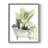 Plant Bath I Framed Print - Solid Wood-597999160-597999158