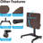 Cordless Auto-Lifting Adjustable Standing Desk With Tiltable Desktop, Smooth Height Adjustment, And Mobile Casters