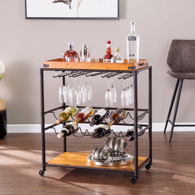 Chariot-bar Basic avec roulettes