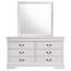 Commode 6 tiroirs avec miroir -1395515155