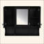 Armoire à pharmacie murale 35 po x 28 po, armoire de salle de bain moderne avec miroir, armoire à miroir avec tablettes ouvertes-60741602