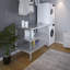 Table de travail en acier inoxydable avec deux tablettes-60901506