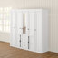 Berwyn 7 Door Manufactured Wood Wardrobe