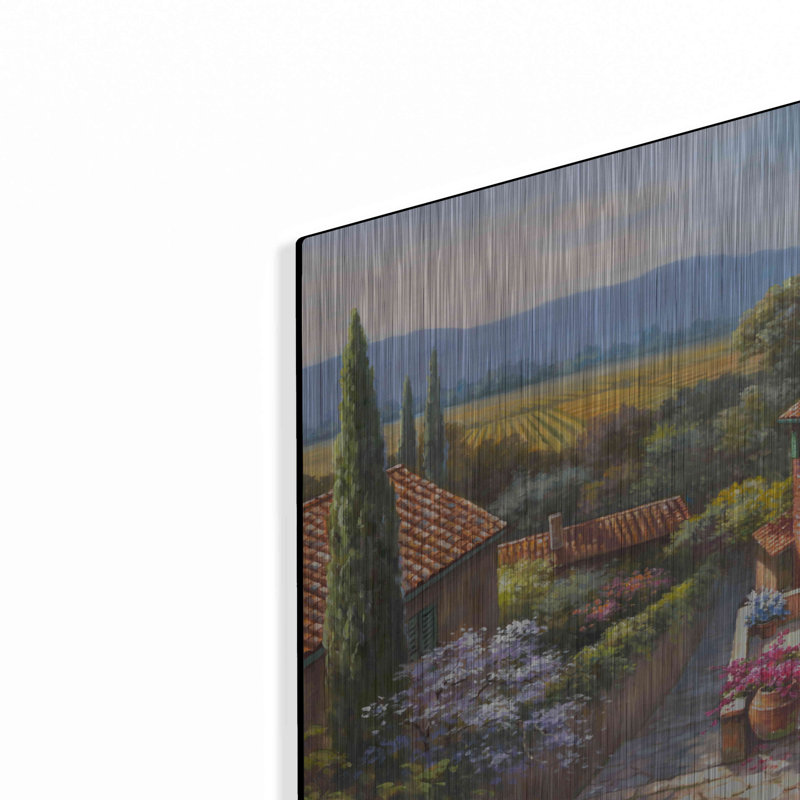 «Spring In The Valley» par Sung Kim, H 16 po x l 24 po x P 0,13 po