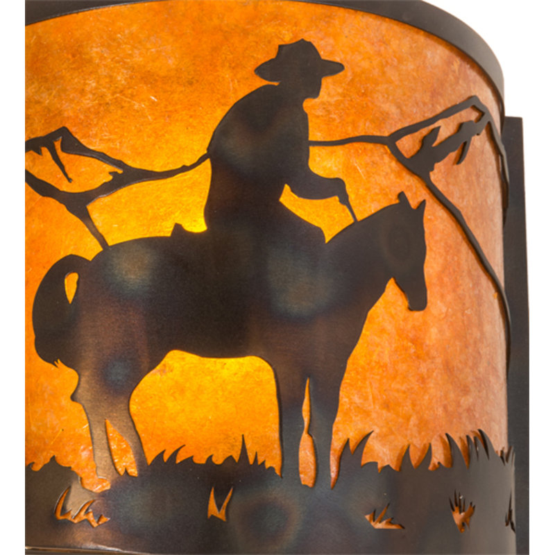 Cowboy 1 - Light Flush Mounted Sconce