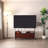 43.31"Minimalist Retro Movable Storage TV Cabinet