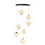 Lustre Solara - graphite - 7 lumières - 25,2 po de diamètre-125545606-125545604