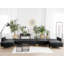 Cherry 6 Seater Velvet Large Corner Sofa -1715771034